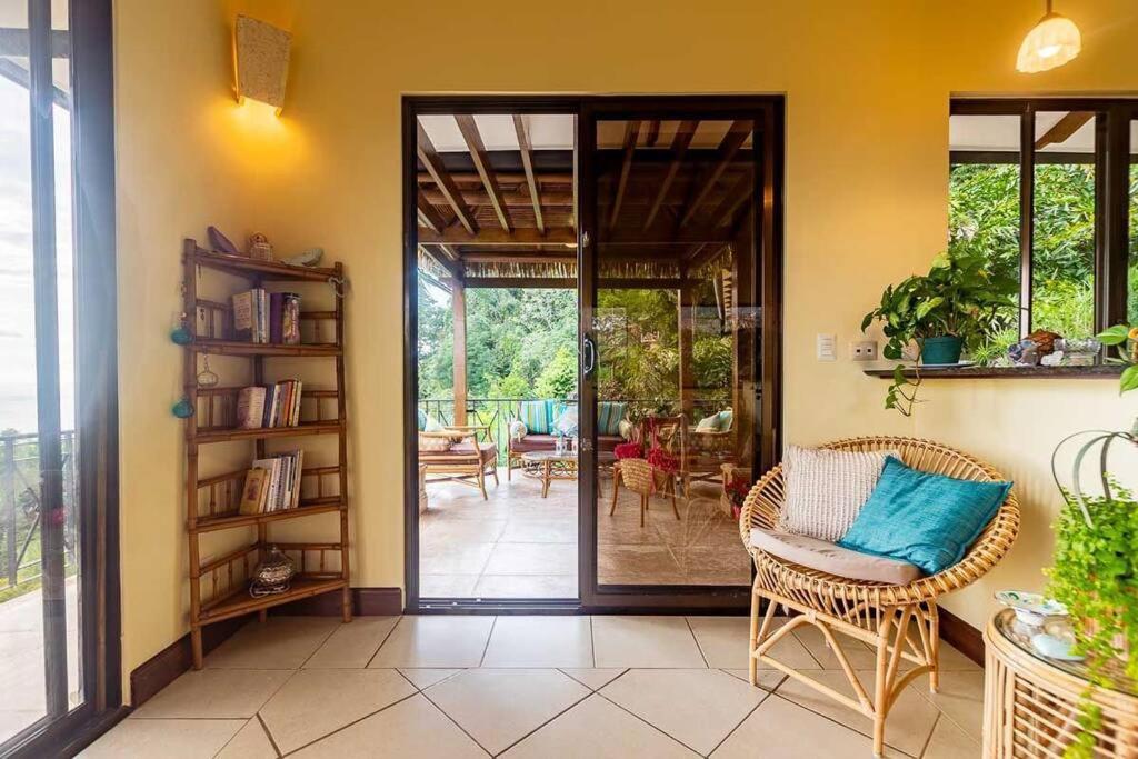 Villa Amor Del Mar With Breathtaking View Of Ocean & Jungle Dominical Exterior photo