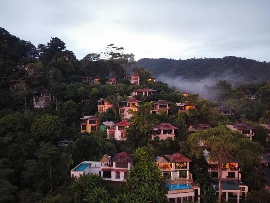 Villa Amor Del Mar With Breathtaking View Of Ocean & Jungle Dominical Exterior photo
